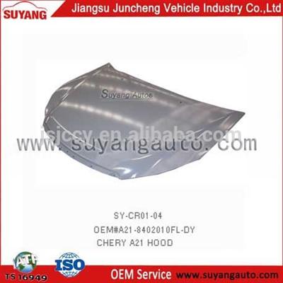 CHERY MVM530 hot sale car bonnet aftermarket auto parts usa