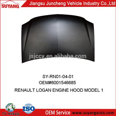 RENAULT LOGAN engine hood model 1 auto parts trading company