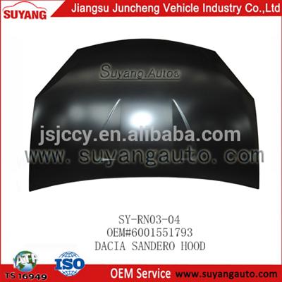 Good Price Dacia Sandero Engine Hood car accessories made in china