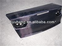 For EVO X evo 10 oem style carbon fiber trunk bootlid tailgate