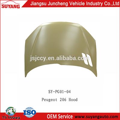 Cheap Price Bonnet For Peugeot 206 Spare Parts