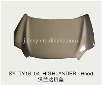 TOYOTA HIGHLANDER ENGINE HOOD FOR AUTO METAL BONNET REPLACEMENT