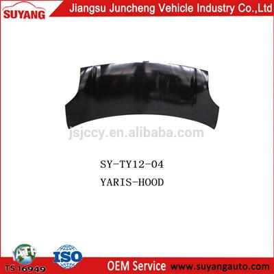 GOOD PRICE SUYANG VEHICLE REPLACEMENT PARTS TOYOTA YARIS ENGINE HOOD