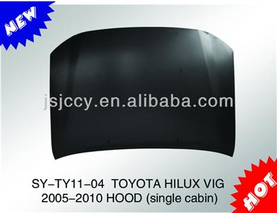 HOT AND NEW SELLING ITEM TOYOTA HILUX VIGO ENGINE HOOD(SINGLE CABIN)