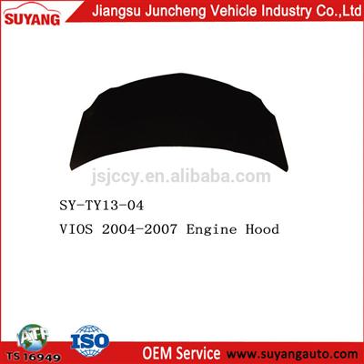 SUYANG CAR METAL BONNET TOYOTA NEW VIOS ENGINE HOOD