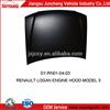 RENAULT LOGAN ENGINE HOOD MODEL 3 FOR MOTOR IRON PARTS REPAIRING