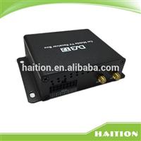 TV Tuner DVB-T2 TV receiver / TV box with MPEG4 Full HD 2 antennas can work in 150km/h for Russia / Thailand / Indonesia etc...