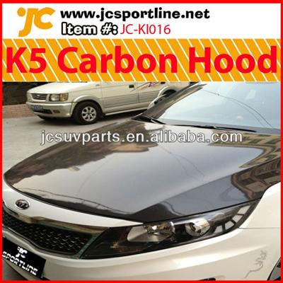 New Engine Hood K5 Carbon Hood for KIA