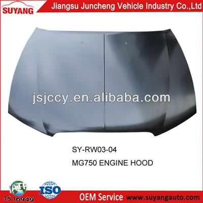 Repairing Market Steel Engine Hood For ROEWE MG750 Hot Sell