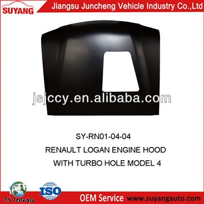 Distributor Steel Engine Hood With Hole For Renault/Dacia Logan Parts