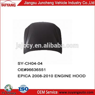 strong 0.8mm thickness steel engine hood for chevrolet EPICA 2008-2012