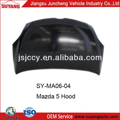 High Strength 0.8mm Thickness Steel Engine Hood For Mazda 5