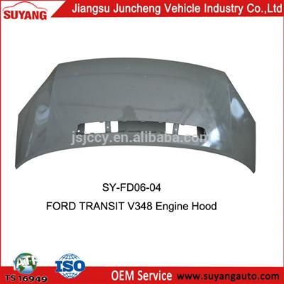 FORD TRANSIT V348 ENGINE HOOD WITH TURBO HOLE FOR CAR REPLACEMENT