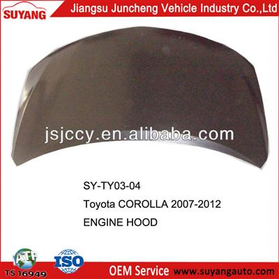 Replacement Engine Hood For Toyota Corolla (2007-2012)