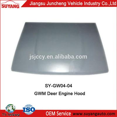 OEM Great Wall Deer Body Parts Engine Hood/Bonnet