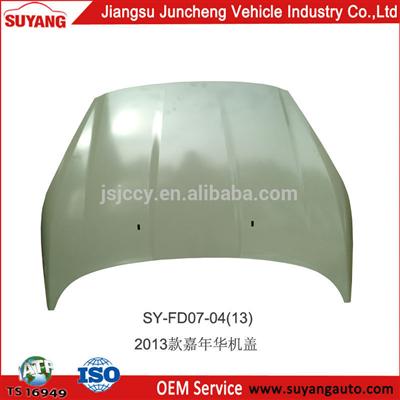 JUNCHENG MOTOR STEEL BODY PARTS FORD FIESTA 2013 ENGINE HOOD