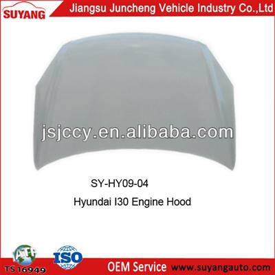 China Factory Body Parts Bonnet For Hyundai I30