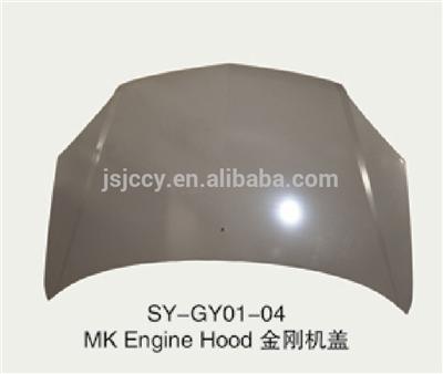 GEELY MK ENGINE HOOD CAR ACCESSORIES METAL BODY PARTS SELLING