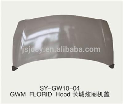 HOT SELLING GREAT WALL MOTOR FLORID ENGINE HOOD METAL SPARE PARTS