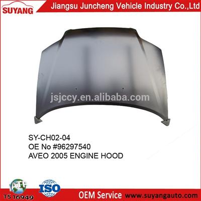 ENGINE HOOD APPLY FOR CHEVROLET AVEO 2005 CAR MODEL