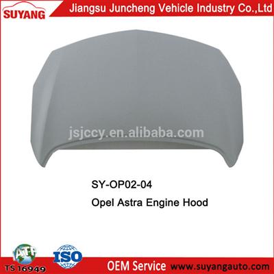 SUYANG GOOD PRICE CAR ACCESSORIES OPEL ASTRA J HATCHBACK ENGINE HOOD