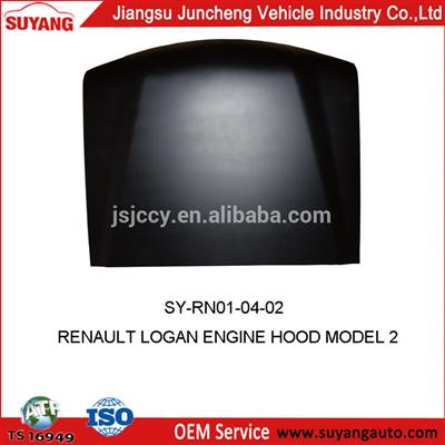 RENAULT LOGAN ENGINE HOOD MODEL 2 FOR VEHICLE STEEL BONNET REPLACEMENT