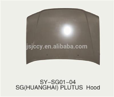 SUYANG BEST SELLING CAR METAL PARTS GREAT WALL MOTOR SG(HUANGHAI) PLUTUS ENGINE HOOD