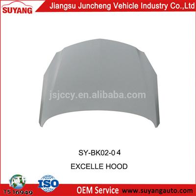 SUYANG BEST SELLING METAL BONNET BUICK EXCELLE ENGINE HOOD