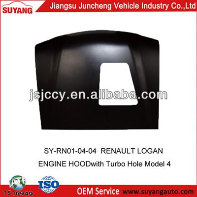 Car Replacement Engine Hood Bonnet for Renault Logan