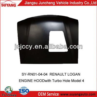 Logan Engine Hood Bonnet Parts with Turbo Hole Model4