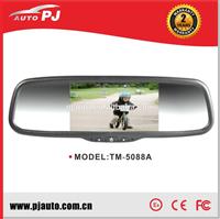 5" Wide Screen Clip on Car Rear View Mirror Monitor, Universal Back view / Reversed / Rear View Parking Assistant (TM-5088A)
