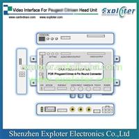new product interface for Peugeot 208 2013 2014 with 4-Pin round connector