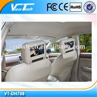 7inch car dvd headrest for economic car