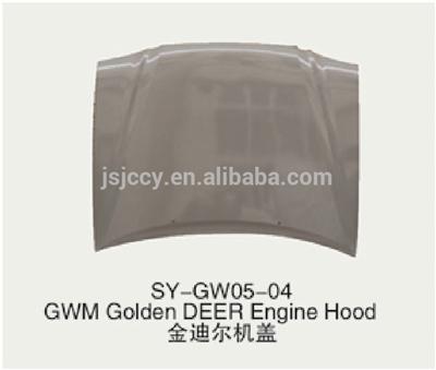 GREAT WALL MOTOR GOLDEN DEER ENGINE HOOD FOR CAR METAL PARTS REPLACEMENT