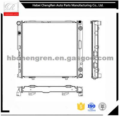 Auto Parts Aluminum Brazing Radiator For W124/200E'88-91 OEM:1245000103 DPI:1310