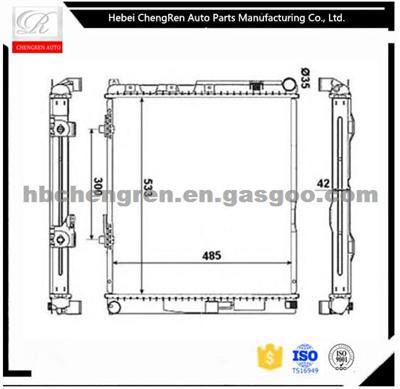 M-BZ RADIATOR SALOON/E-CLASS W124 RADIATOR OE 1245000903 FOR BEZ AUTO RADIATOR