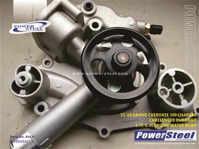 Water Pump # 5038668AC, 05038668AB, 53022340AF, 53022340AH, 05038668AA