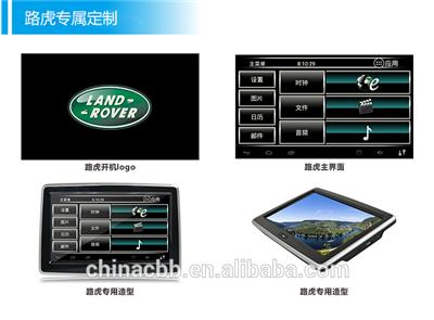 2016 car headrest monitor 1296P for LANDROVER, Android 4.4.4, 10.1 inch, with WIFI / FM / GPS / Bluetotth function