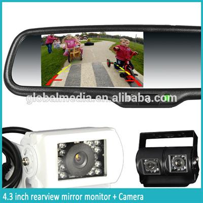 4.3 INCH GERMID HIGH BRIGHTNESS REARVIEW MIRROR MONITOR AK-043LA