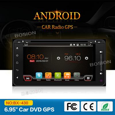 6.95 inch 1080P Touch Screen Android Car Radio GPS for Toyota Corolla DVD Player with Mirror Link OBD 3G Wifi