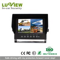 7 inch OEM waterproof LCD monitor for fire truck