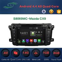 OEM Android 4.4 Car audio System Car Dvd radio with Gps navigation for Mazda CX 9