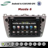 Newest Android 4.4 Rockchip A9 dual-core Car audio System Car Dvd radio with Gps navigation for Old Mazda 6