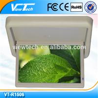 15.6'' Motorized flip-down car monitor with HDMI input/SD/USB port