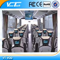 10.1-inch Android bus passenger monitor with movie, music, tv