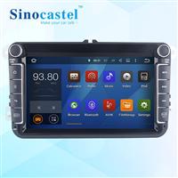 Two Din 8 Inch Car DVD Player For VW/Volkswagen/POLO/PASSAT/Golf/Skoda/Seat With Wifi 3G Host Radio GPS Bt 1080P Ipod RDS Map