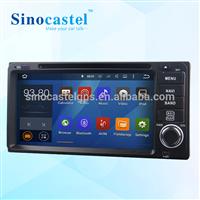 6.95 Inch 2 Din Toyota Universal Android LCD Screen Car GPS DVD Player HDMI With Bluetooth M-link 3G Dongle