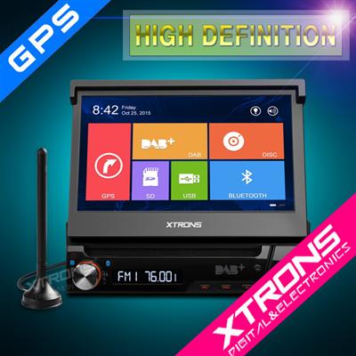 XTRONS D713GDAB Win 8 UI 7 inch 1 din car radio with wifi dab Bluetooth