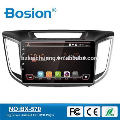 10.1 Inch HD LED Full Touch Screen Android GPS Navigation Hyundai IX25 Stereo System with Bluetooth and 3G