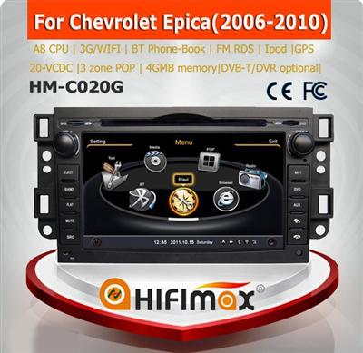 Hifimax chevrolet epica navigation/daewoo epica car dvd gps/chevrolet epica accessories